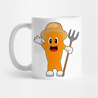 Carrot Farmer Rake Mug